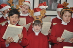 2nd Choir open the Fair with some Christmas carols.