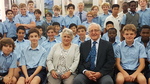 Two Holocaust survivors tell year 8 what it was like.