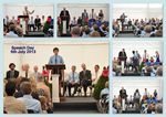 Speech day with main speakers and prizewinners