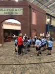 Year 2 and 3 boys at the Milestones Museum